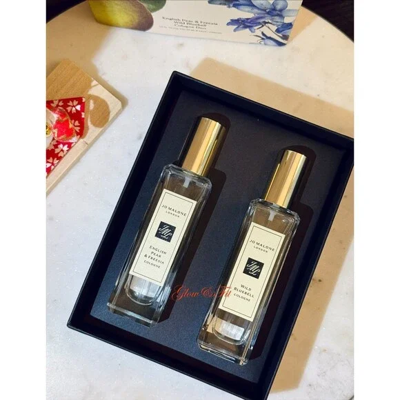 Jo Malone London Scent pairing English pear and Freesia and Wild Bluebell New - Picture 1 of 4